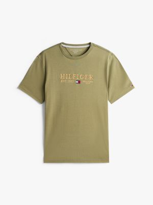Hilfiger Logo Cotton Interlock T-Shirt | Tommy Hilfiger USA