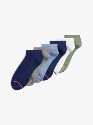 Ankle Sock 6-Pack, Desert Olive/Multi