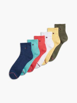 Quarter-Top Sock 6-Pack, Ghost Fern/Multi