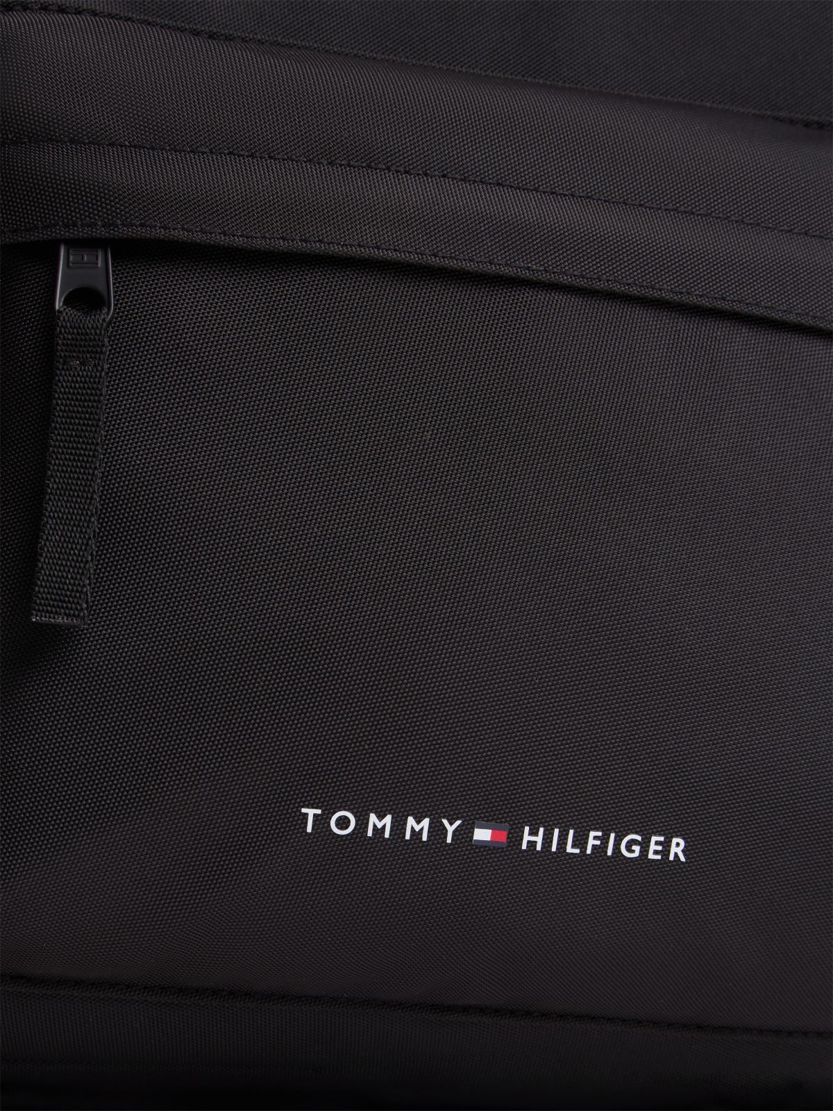 Kids' Classic Hilfiger Logo Backpack — Black