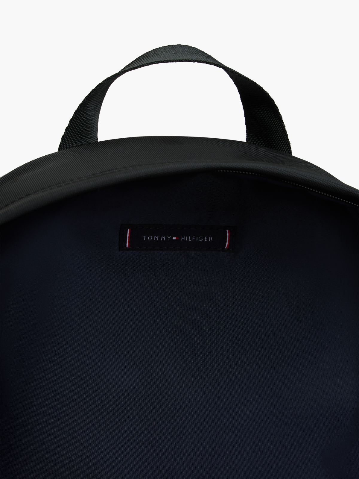 Kids' Classic Hilfiger Logo Backpack — Black
