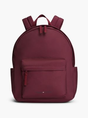 Kids' Classic Hilfiger Logo Backpack, Burgundy