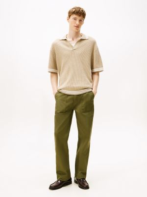 Pantalon Field à chevrons, olive militaire