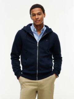 Essential Zip Hoodie — Navy Blue 1