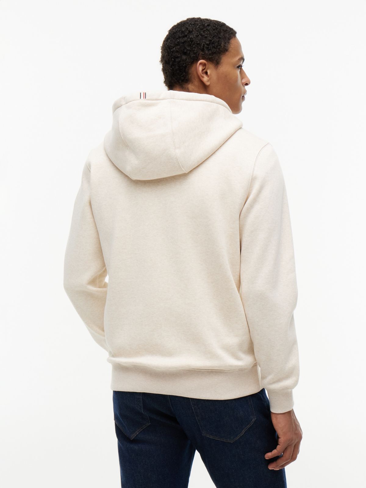 Essential Zip Hoodie — Sugarcane Heather