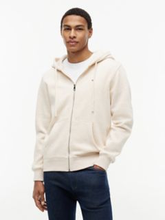Essential Zip Hoodie — Sugarcane Heather 1