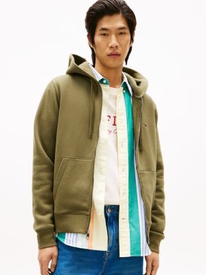 Essential Zip Hoodie, Utility Olive