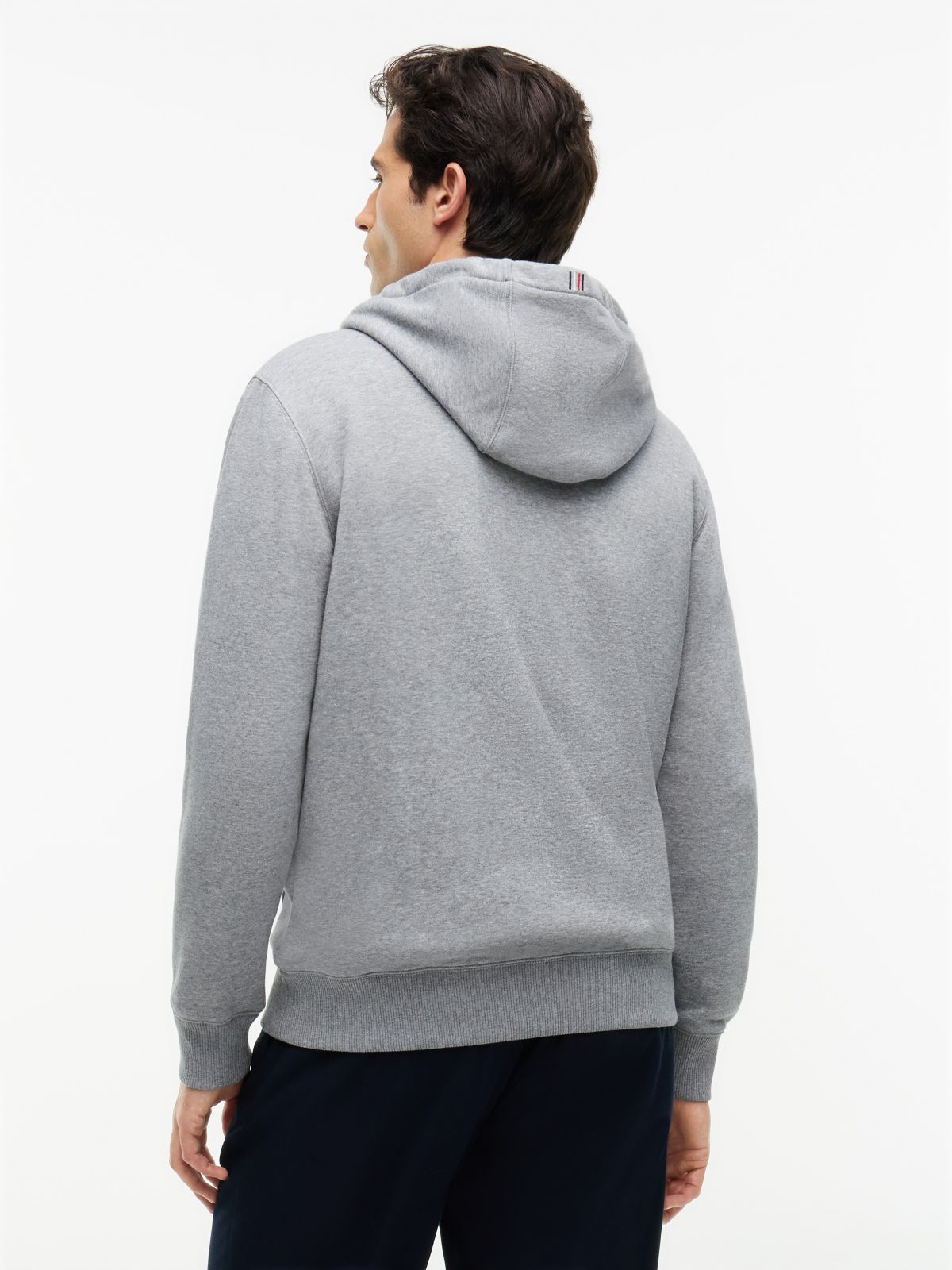 Essential Zip Hoodie — Grey