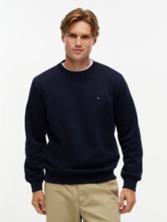 Essential Crewneck Sweatshirt — Navy Blue 1
