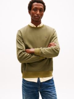 Essential Crewneck Sweatshirt — Utility Olive 1
