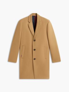 Wool-Blend Casual Coat — Classic Khaki 6