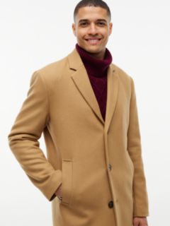 Wool-Blend Casual Coat — Classic Khaki 2