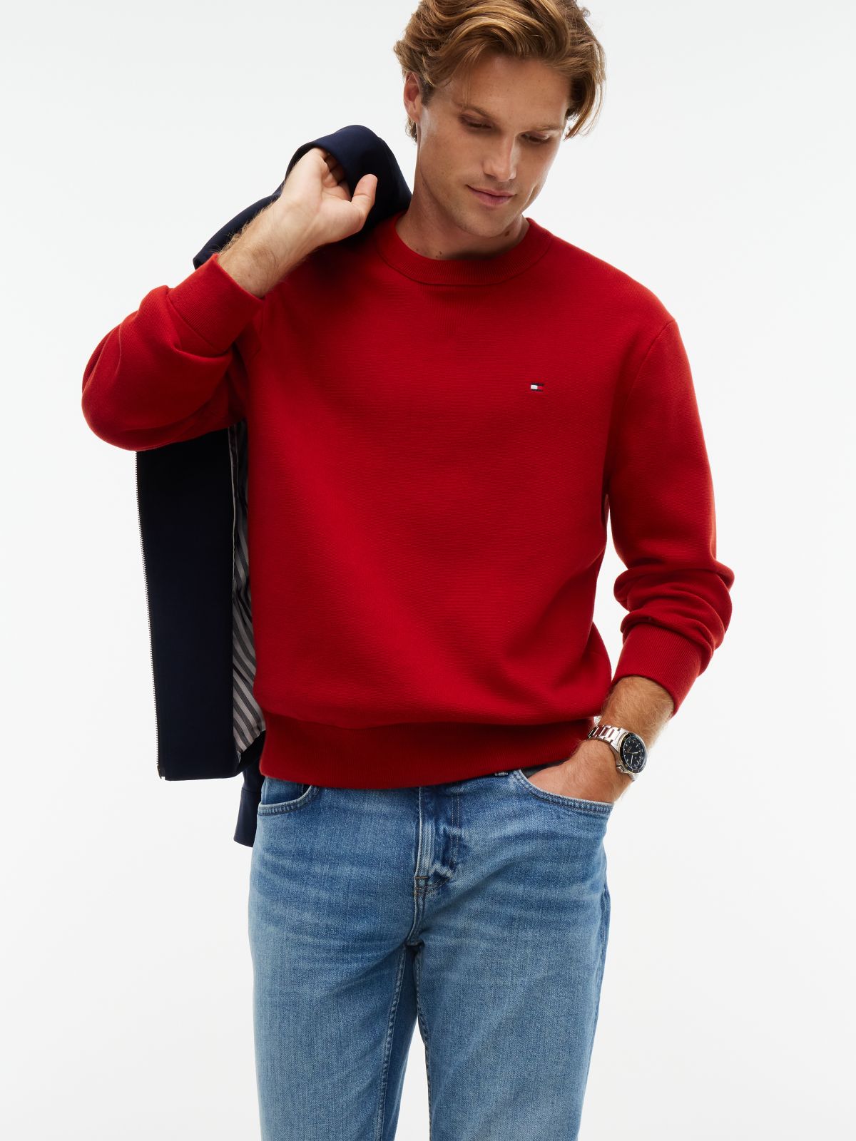 Lightweight Slim Jean — Medium Wash