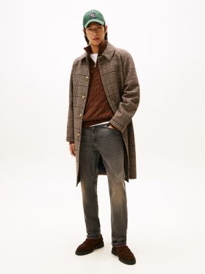 Garment Washed Slim Jean, Washed Grey Black