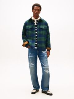 Distressed Loose Jean — Medium Wash 2