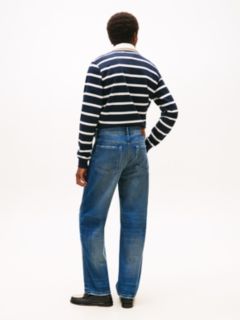 Distressed Loose Jean — Medium Wash 4
