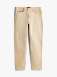 Garment-Dyed Slim Jean — Ivory 5