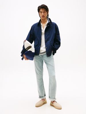Stretch Straight Jean, Light Wash