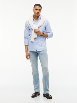 Tommy Hilfiger Men's Stretch Straight Jean - Light Wash - 31W x 30L