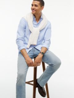 Stretch Straight Jean — Light Wash 4