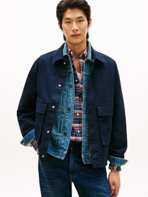 Lightweight Utility Jacket, Navy