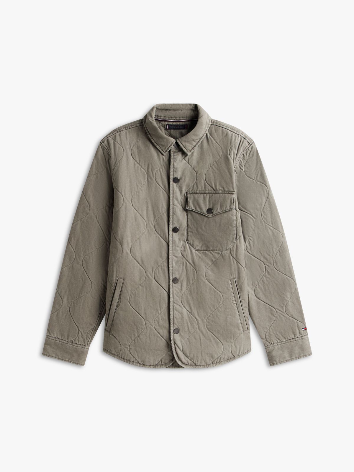 Garment-Dyed Lightweight Quilted Jacket — Shady Stone