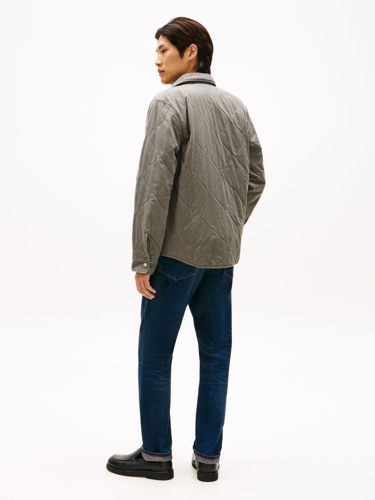 Garment-Dyed Lightweight Quilted Jacket — Shady Stone
