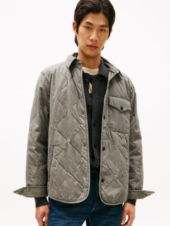Garment-Dyed Lightweight Quilted Jacket — Shady Stone 1