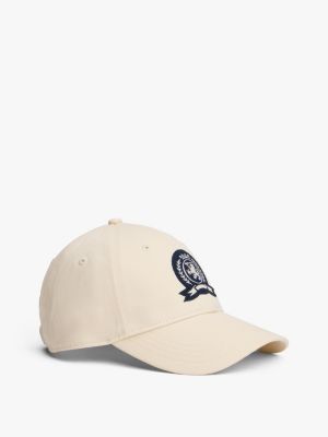 Laurel Leaf Logo Baseball Cap, Vanilla
