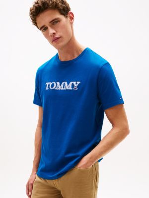 Tommy Graphic Logo T-Shirt, Deep Indigo