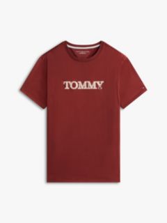 Tommy Graphic Logo T-Shirt — Carmine Rust 5