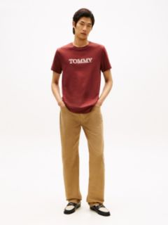 Tommy Graphic Logo T-Shirt — Carmine Rust 3