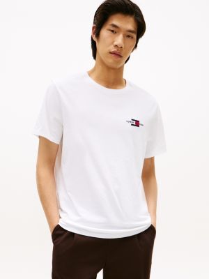 Flag Graphic Logo T-Shirt, Optic White