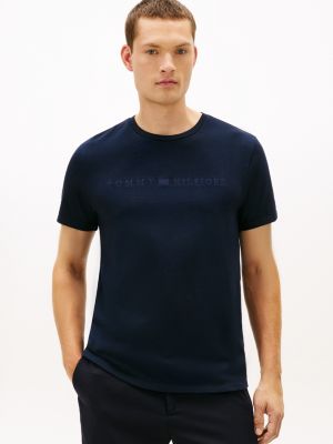 Archive Tonal Logo Heavyweight T-Shirt, Navy