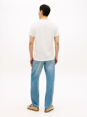 Мужские футболки Tommy Hilfiger Archive Tonal Logo Heavyweight T-Shirt — фото 4