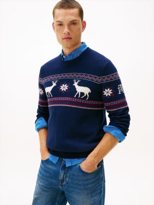 Fair Isle Crewneck Sweater