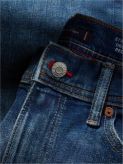 Straight Jean — Medium Dark Wash Denim 9