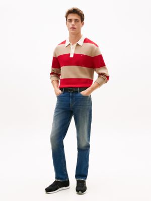 Straight Jean, Medium Dark Wash Denim