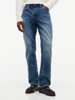 Straight Jean — Medium Dark Wash Denim 1