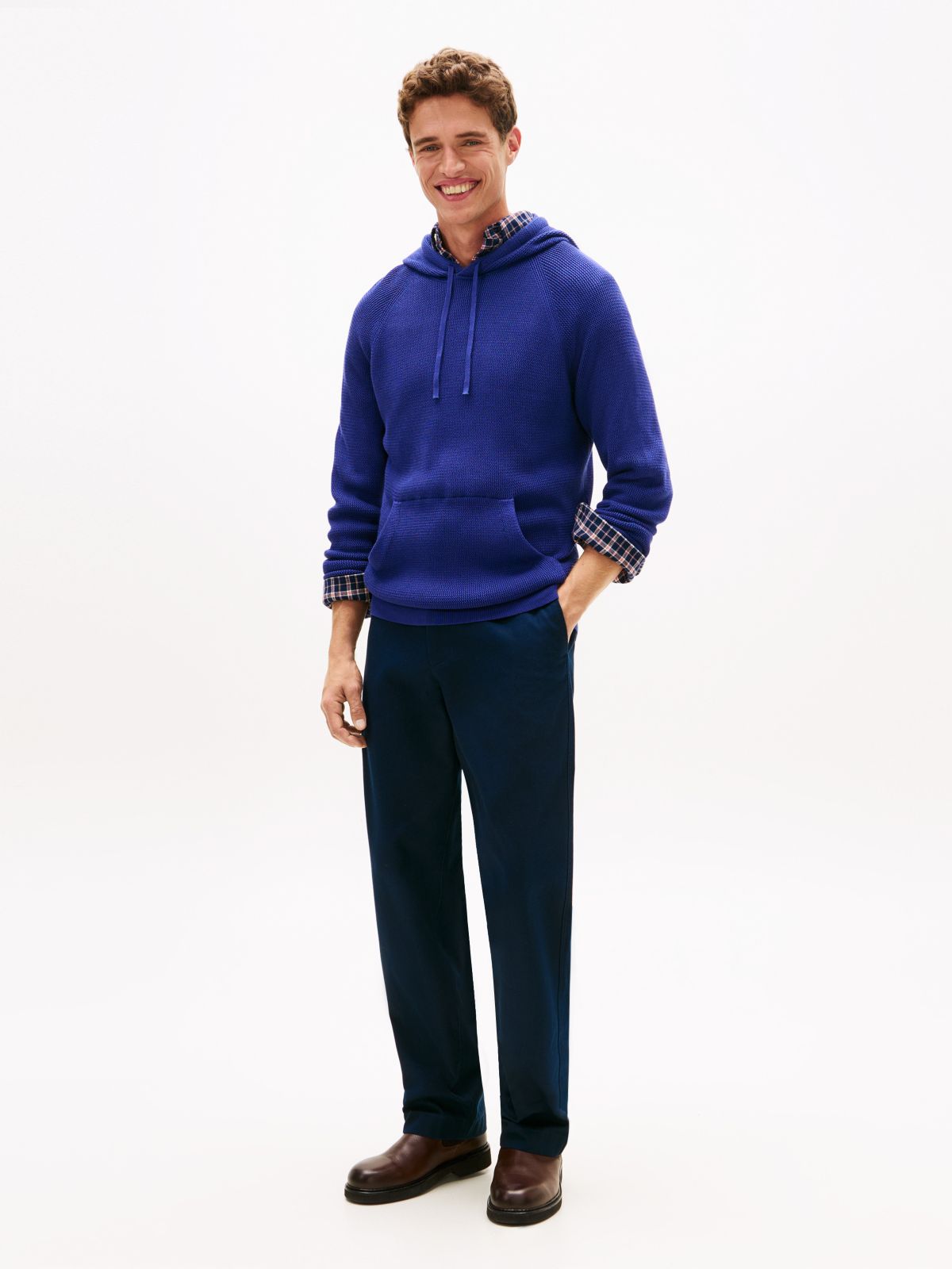 Classic Hoodie Sweater — Pilot Blue