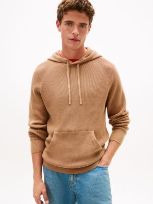 Classic Hoodie Sweater, Iconic Camel