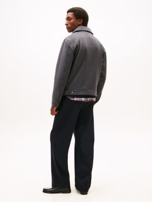 Wool-Blend Zip Jacket | Tommy Hilfiger USA