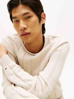 Relaxed Rollneck Sweater — Bleached Stone 3