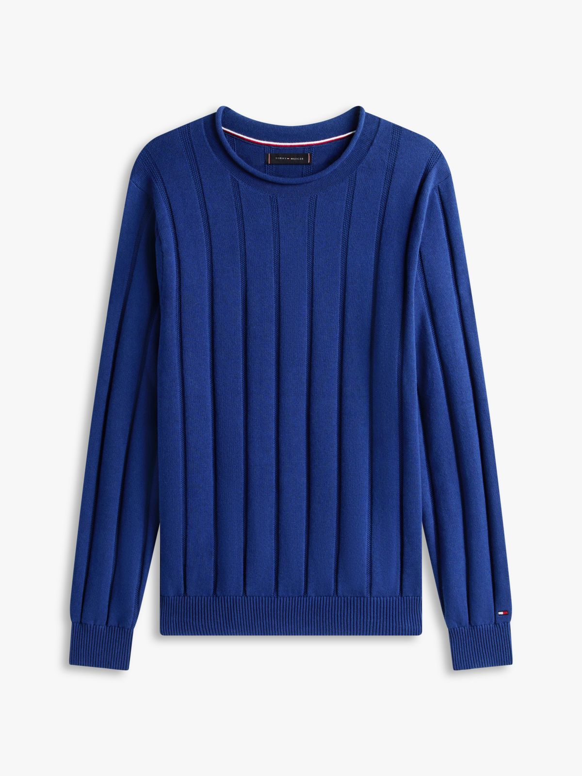 Relaxed Rollneck Sweater — Navy