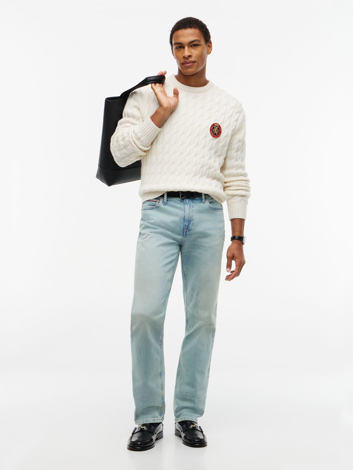 Straight Jean — Light Wash Denim