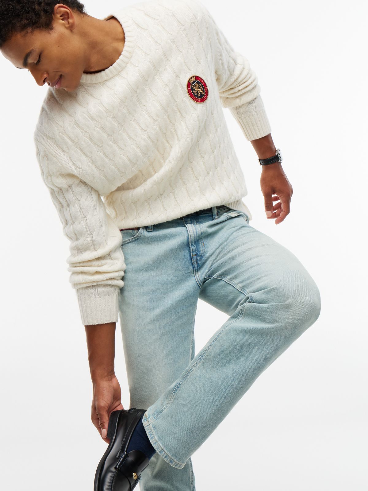 Straight Jean — Light Wash Denim