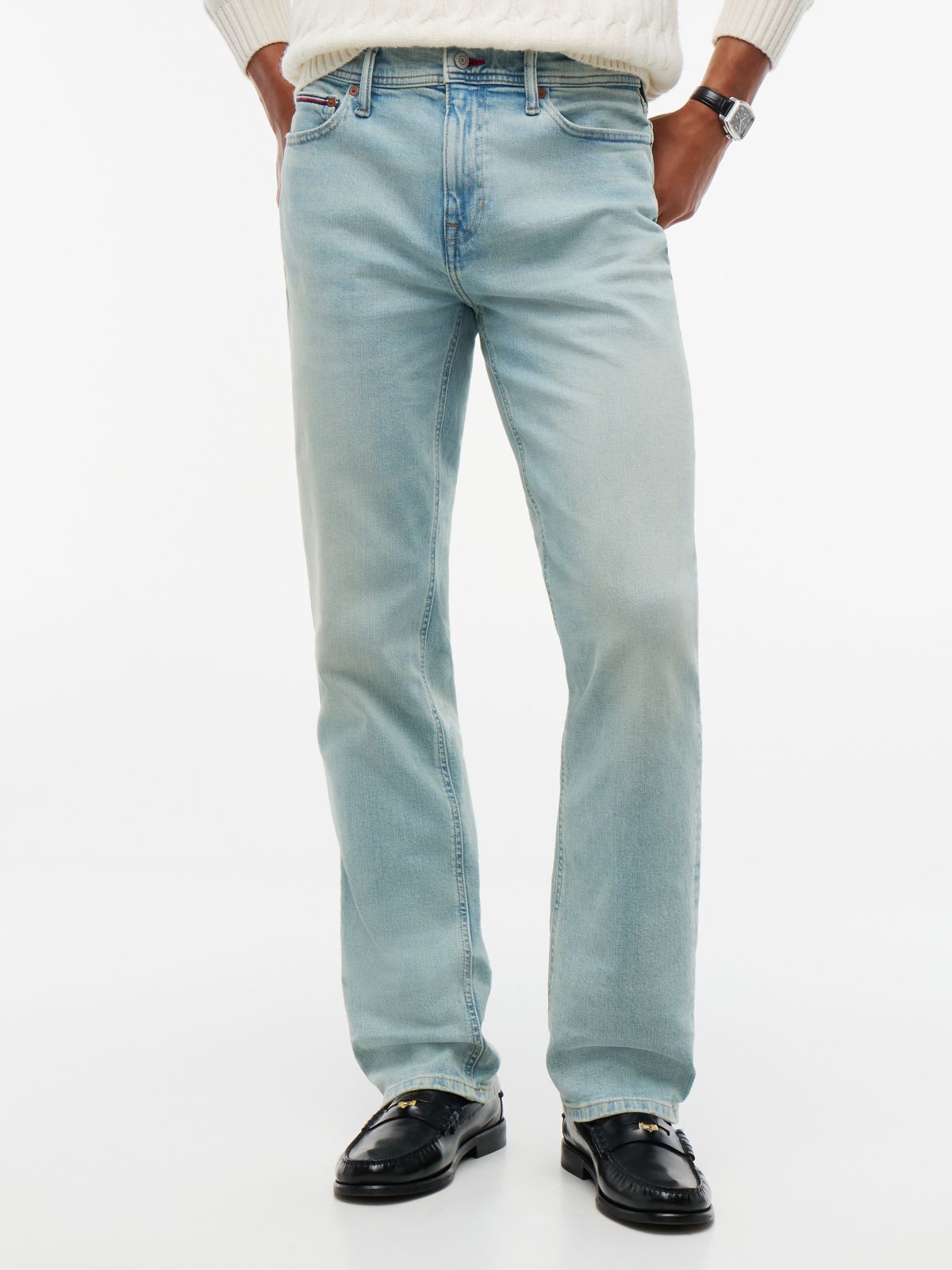 Straight Jean — Light Wash Denim