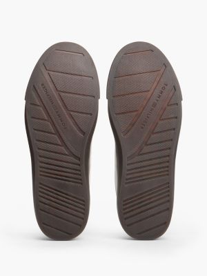 Мужские кроссовки Tommy Hilfiger Suede & Leather Vulcanized, цвет: Экрю — фото 5