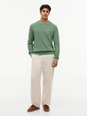 Мужские свитеры Tommy Hilfiger Mixed-Knit Crewneck Sweater — фото 2