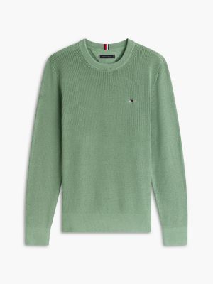 Мужские свитеры Tommy Hilfiger Mixed-Knit Crewneck Sweater — фото 5